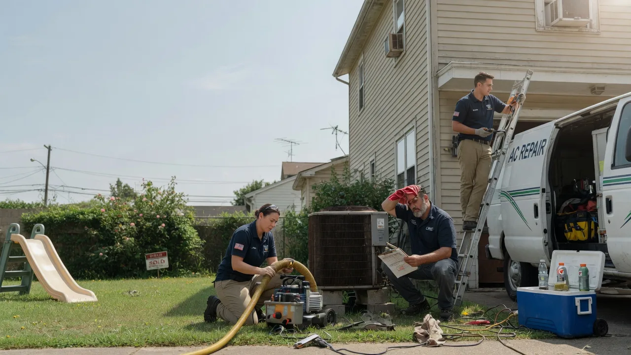 AC Repair in Marty, SD near me